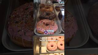 Everything is Bigger in...🍩 #Donuts #Texas