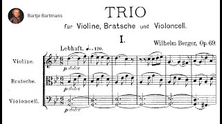 Wilhelm Berger - String Trio, Op. 69 (1898)