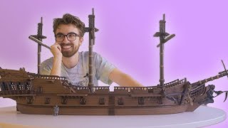 Painting Reaper’s MASSIVE Pirate Ship for D&D