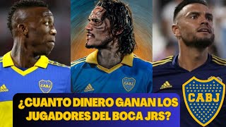 Boca Juniors al Descubierto: Los Sueldos Millonarios de sus Estrellas #bocajunior #bocajr