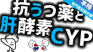 抗うつ薬と肝酵素［本格］CYP阻害の話　精神科・精神医学のWeb講義