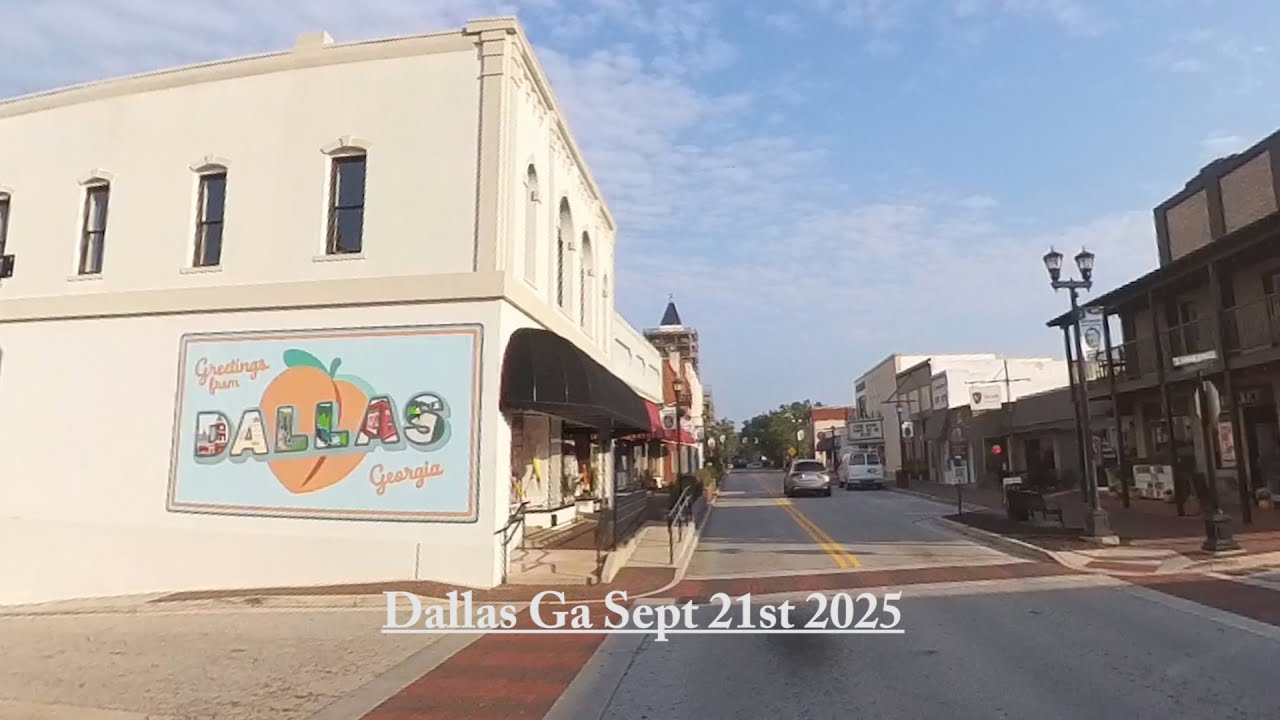 Видео Insta360x3 с пешеходной экскурсией по Далласу, штат Джорджия, 21 сентября 2025 г. #insta360...
