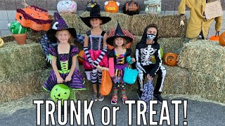 TRUNK or TREAT 2021! / Halloween Costumes and Bags Full of Candy!