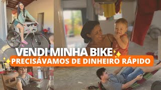 VENDEMOS MINHA BIKE E FOMOS LEVAR EM GOIANÉSIA - ALMOÇAMOS EM RESTAURANTE - COMPRINHAS DE FARMÁCIA!