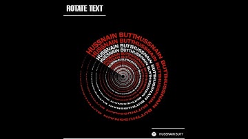 ROTATE TEXT IN ADOBE ILLUSTRATOR