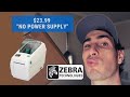 No Power Supply "23.99" eBay Zebra LP2824 Almost Too Cheap Thermal Printer, Will it Work? 🤞