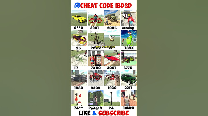 Real code 💥 Indian bike driving 3d all new cheat code update + plugin cheat code || Part 2