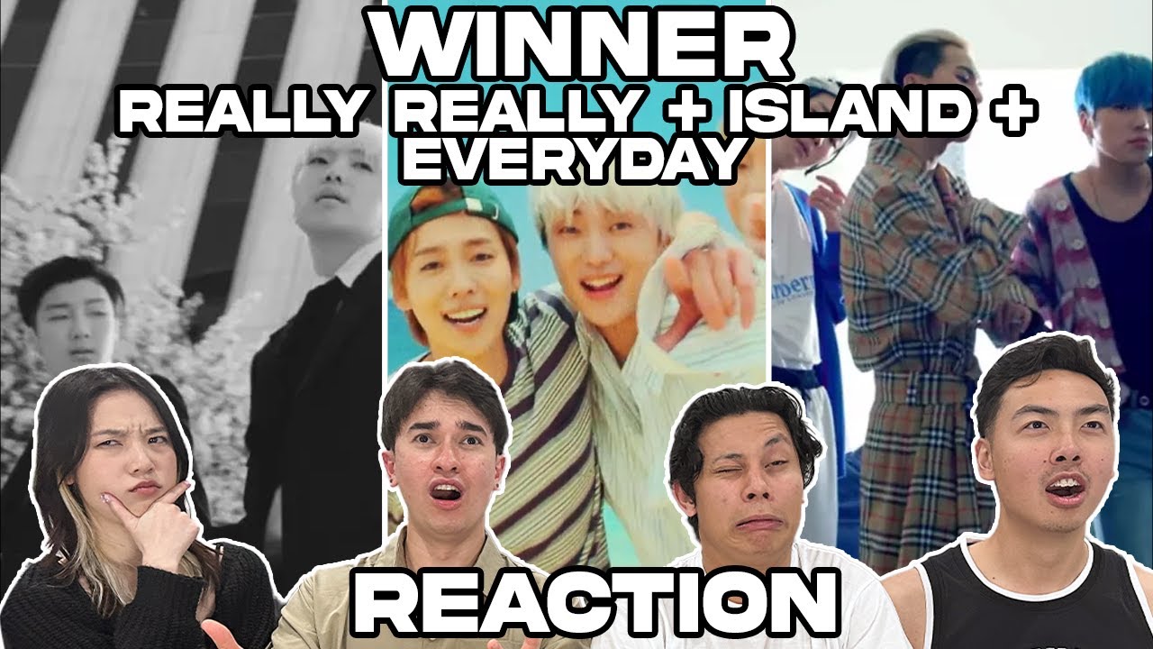 OUR FIRST TIME EVER WATCHING WINNER (3 MVS)!