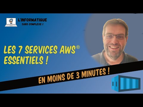 Les 7 services essentiels AWS® !