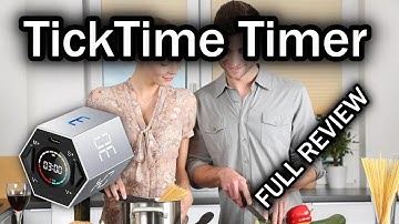 TickTime Countdown Timer Full Review With Instructions Manual and Tutorial How To Use It