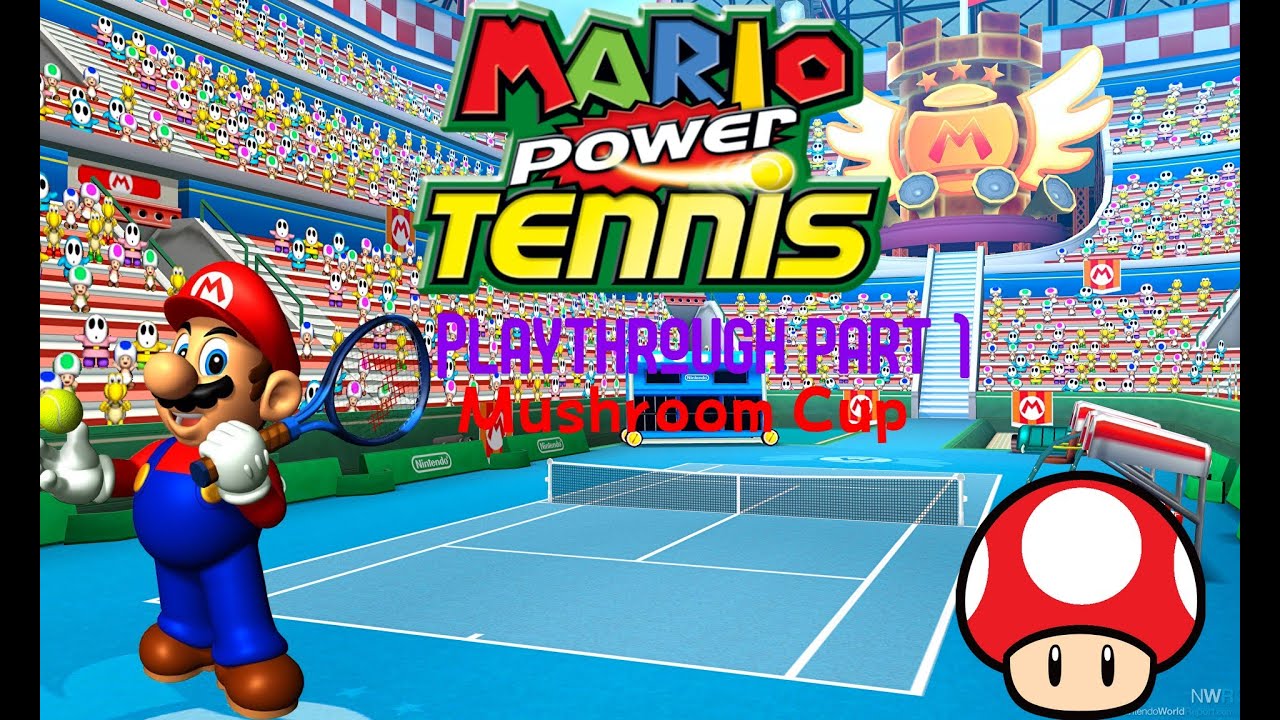 mario tennis power tour 1up mushroom locations
