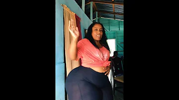 SSBBW DOMINICAN  MEGA BOOTY DANCE