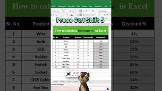 Excel Hack: Discount % in Seconds! ⚡