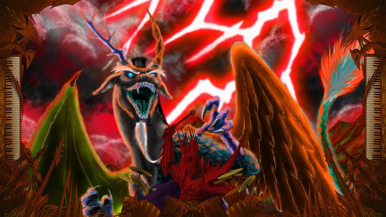 Eurobeat Brony - Discord (Koron Korak Remix) [Dark Synth] -- 100th song special !!