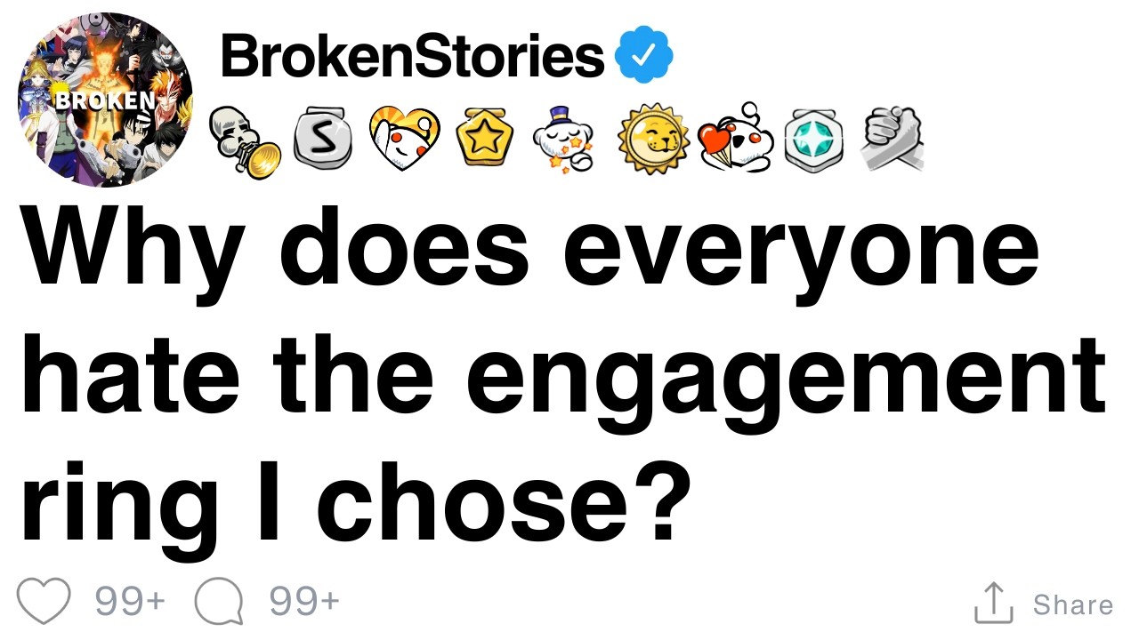 Почему все ненавидят обручальное кольцо, которое я выбрал? [ПОЛНАЯ ИСТОРИЯ]