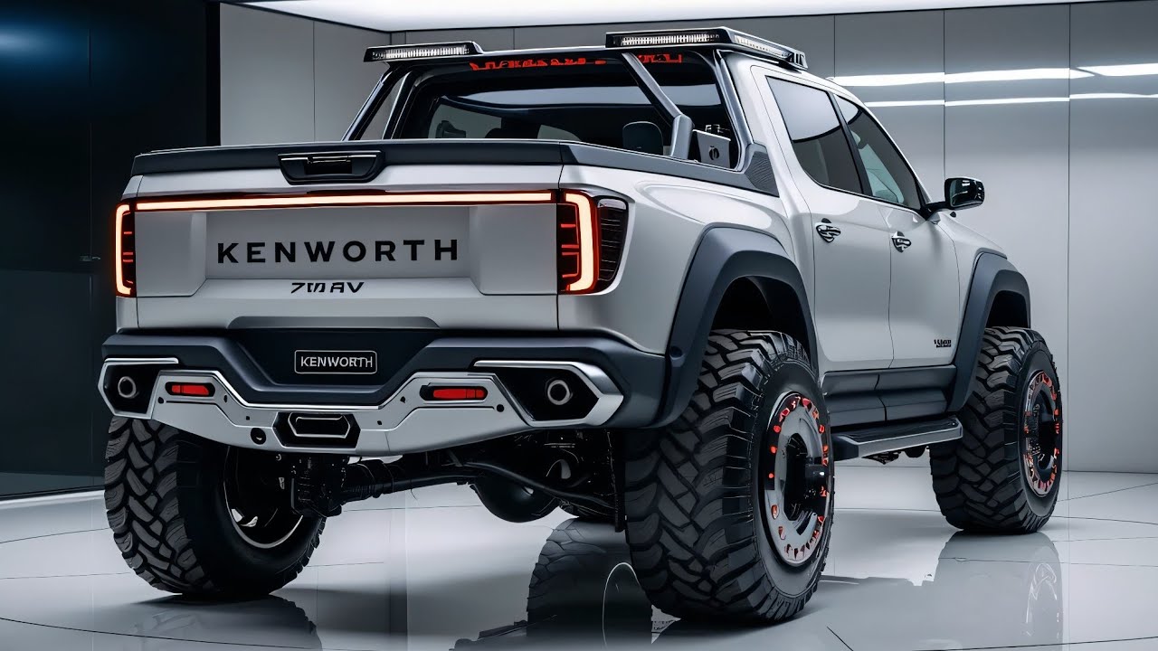 Пикап Kenworth 2026 года | Невероятный крутящий момент, огромная мощность и смелый дизайн!