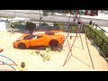 GTA 4 Swing Set of Death - GTA IV Crash Testing Real Car Mods