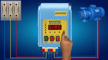 KHYATEE KDM 222 INSTALLATION & SETTING HINDI : Three Phase Digital DOL Starter (2-22 Amp.)