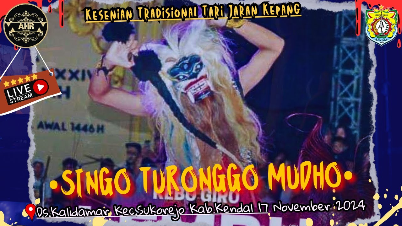 SINGO TURONGGO MUDHO (STM) JAMBANGAN LIVE KALIDAMAR SUKOREJO KENDAL