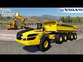 Farming Simulator 19 - VOLVO A40G SEMI WITH MAXXIM Dump Truck