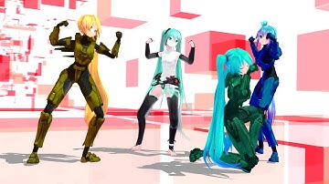 Harder, Better, Faster, Stronger... [MMD Video]
