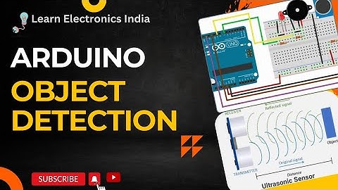 Obstacle Detection Project Prototype using TinkerCAD || Arduino Object Detection || Arduino Project