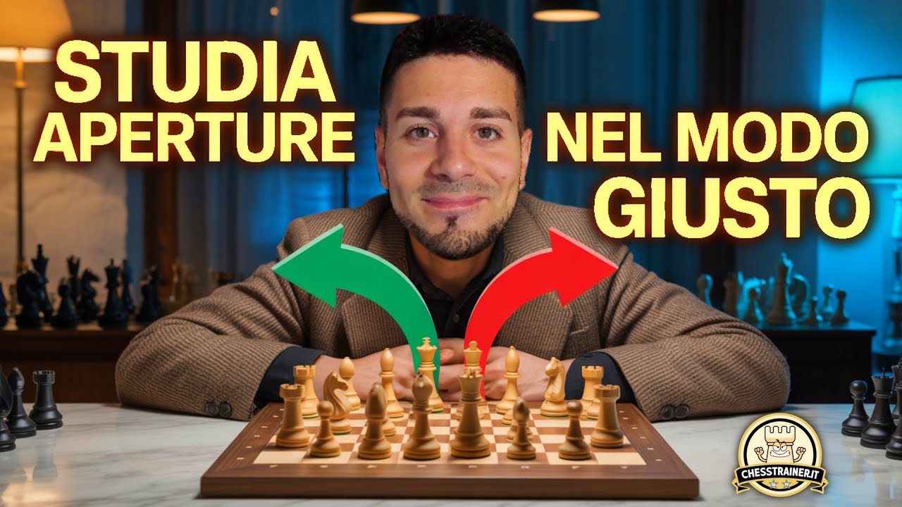 Come Studiare le Aperture di SCACCHI nel Modo Giusto