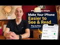 How to Make Your iPhone Easier to See and Read