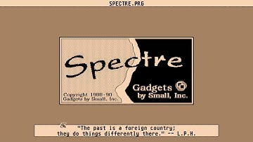ATARI ST TO APPLE MACINTOSH SPECTRE 128 MED RESOLUTION SEBRA