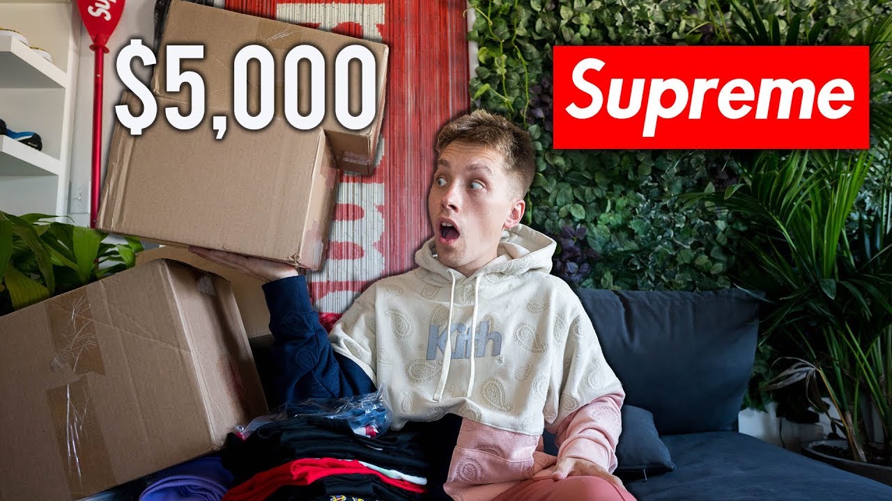 $5,000 SUPREME UNBOXING