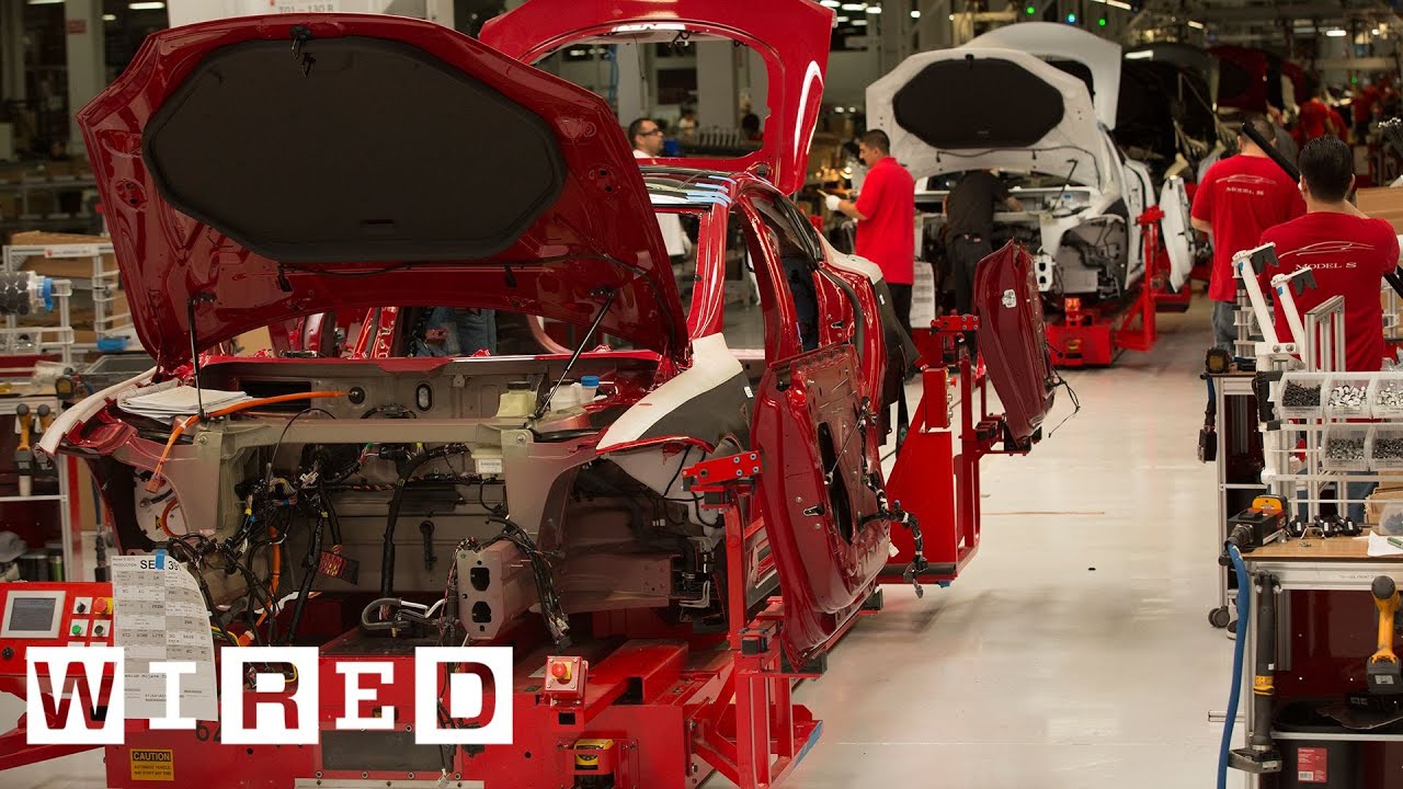 More factory problems as Elon Musk's Tesla starts producing the Model 3