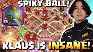 Klaus breaks SPIKY BALL with CRAZY Super Minion attack! Clash of Clans by Clash with Eric - OneHive 77,439 views 3 days ago 26 minutes