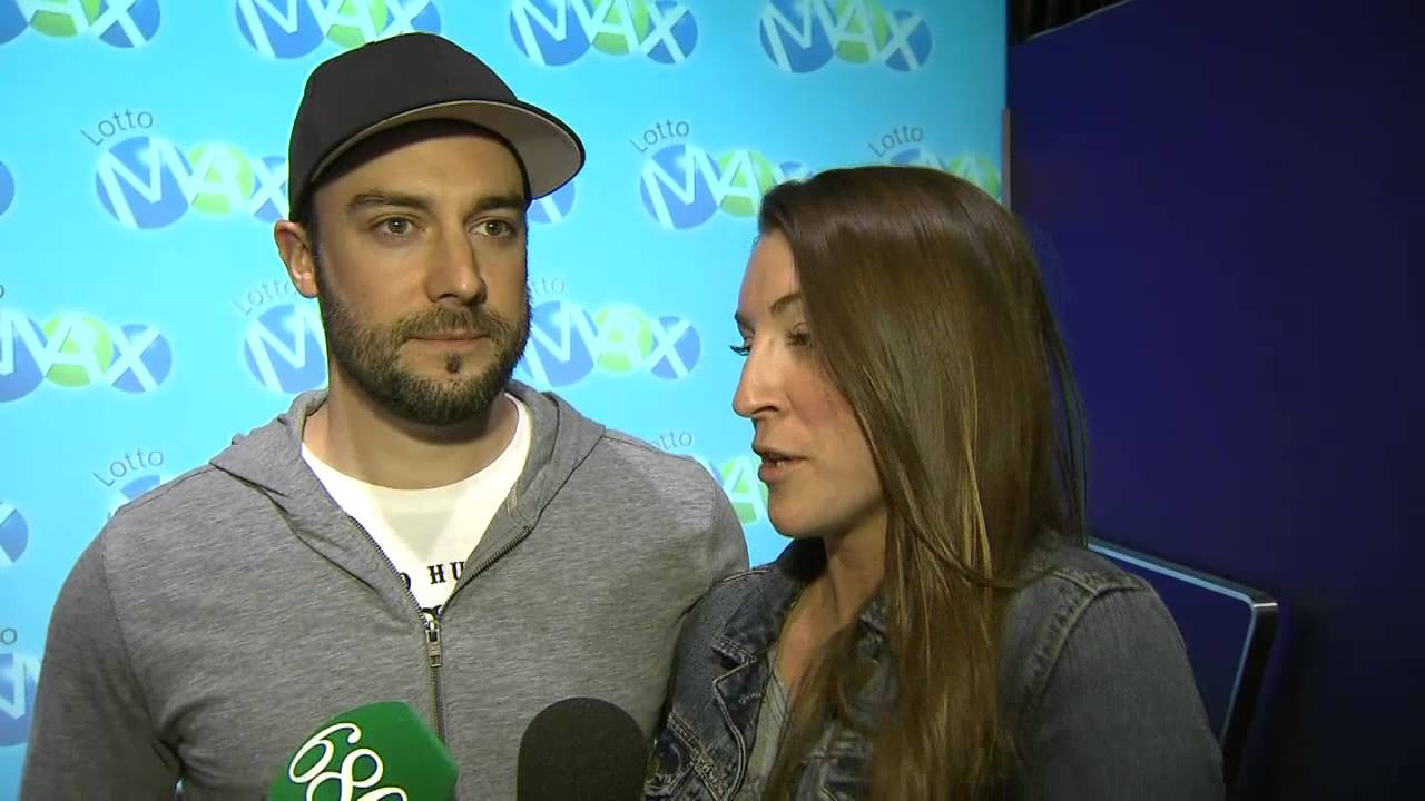 Orillia couple wins $50M Lotto Max jackpot - YouTube