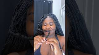 Curl my hair with me #afrobeats #beautycontentcreator #braids #afrobeat #beautytips #boxbraids