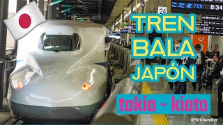 TREN BALA JAPÓN : VIAJE DE TOKIO A KIOTO