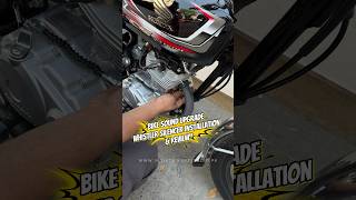 Bike Sound Upgrade 😱 | Whistler Silencer Installation &amp; Review”#imtiazbikerzstudio #fyp #trending