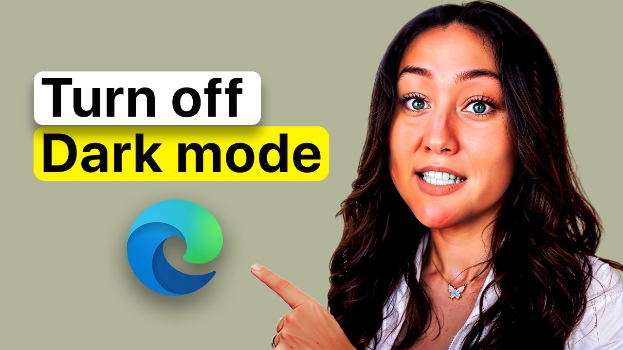 Stop Using Dark Mode How to disable dark mode in Microsoft Edge - YouTube