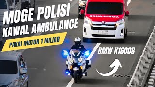 GAGAHNYA MOGE POLISI DALAM MENGAWAL‼️BANTU AMBULANCE DI TOL🔥⁉️