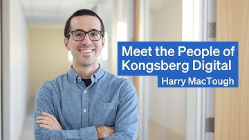 Meet the People in Kongsberg Digital ✨ Harry MacTough