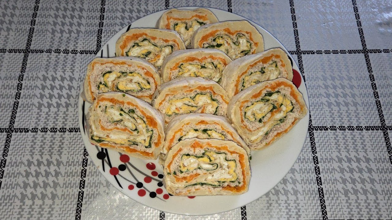 Lavaş salatı Hazırlanması