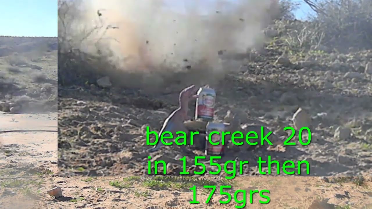 mauser 30-06 175 gr AR-10 308 Bearcreek 155gr good 175gr not so good?