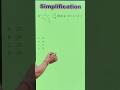 🔥Simplification Trick🔥Simplification short trick | math short tricks #shorts #maths #shortvideo