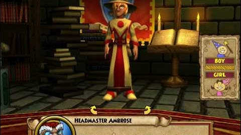 Wizard101 Character Creation