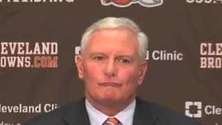Reporter asks if the Browns are being run by the 3 Stooges
