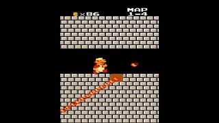 Mario GE Bros NES World 1-4 Castle Complete | Retro Gaming #nintendo #games