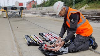 Profilfreies Erden und Kurzschließen von Bahn-Oberleitungen