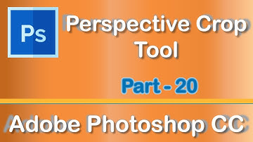 Perspective Crop Tool - Adobe Photoshop CC 2019
