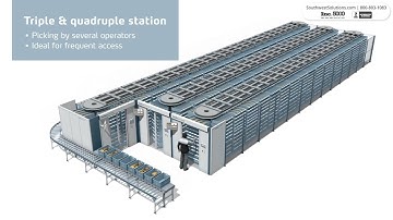 Kardex Remstar Horizontal Carousels for Efficient Picking Performance