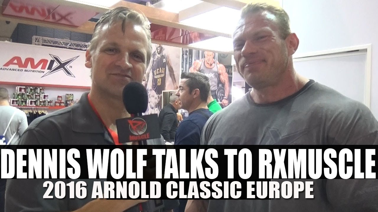 Dennis Wolf Talks To RxMuscle | 2016 Arnold Classic Europe! gossip grill