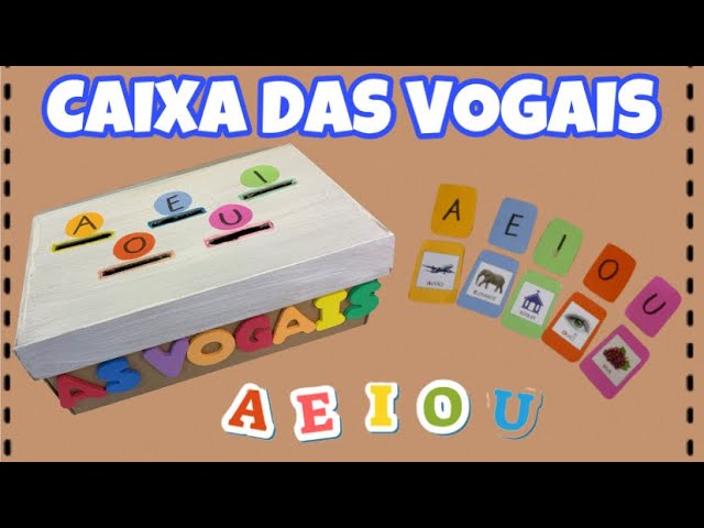 Brincando com Vogais - Educação Infantil